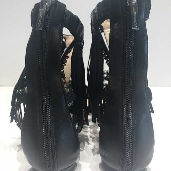 Jimmy Choo flat gladiator sandal with fringe - Picture 4 of 4